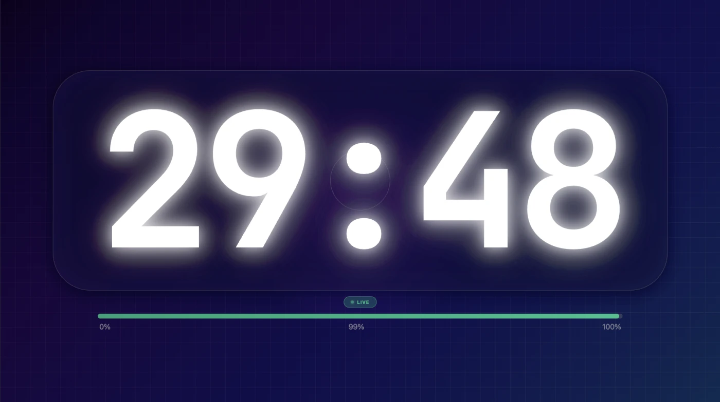 Timer on phone